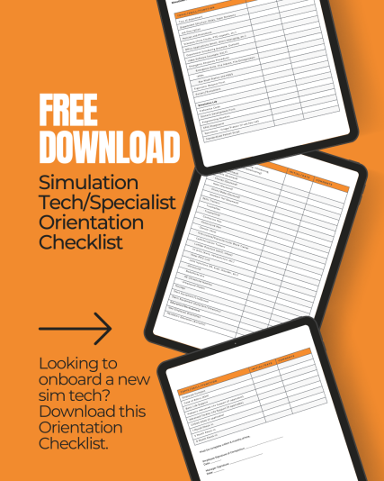 Sim Tech Orientation Checklist 1