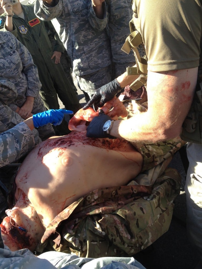 cut_suit_open_abd simulated military abdomen surgical procedure