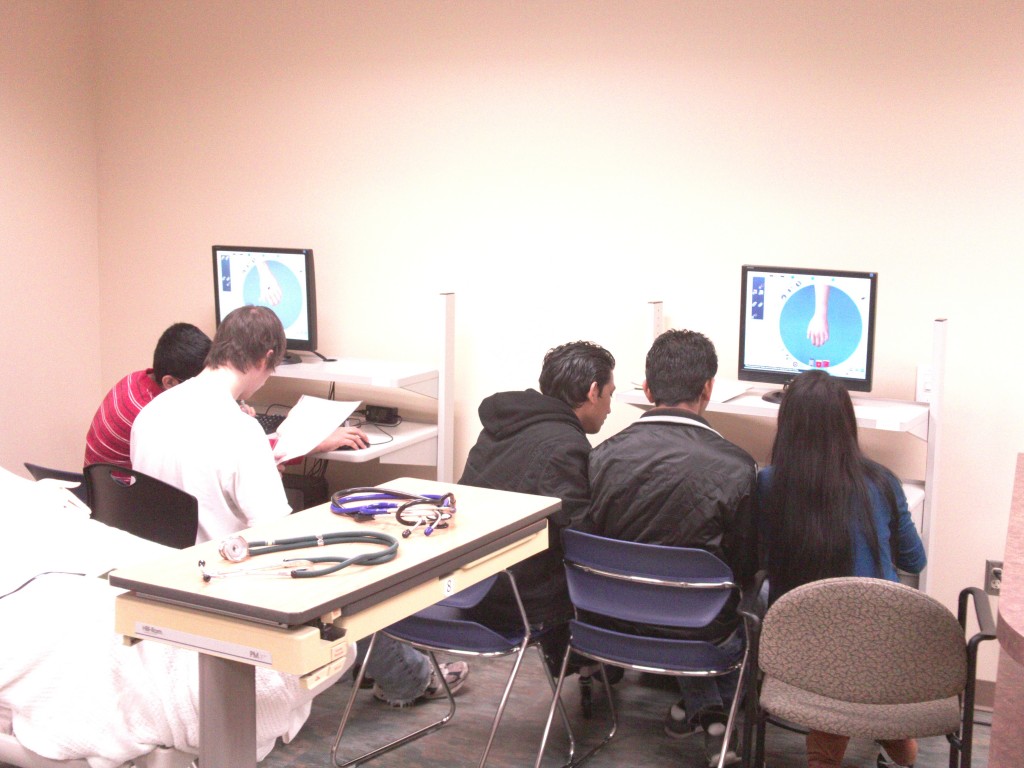 high school medical simulation