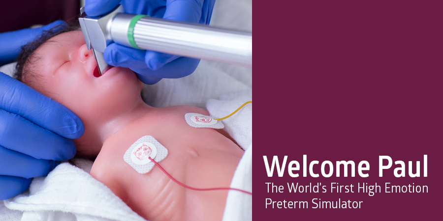 SIMCharacters Launches New Campaign to Showcase Paul, World's First High Emotion Preterm Simulator