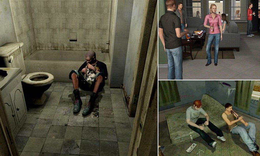 Is Substance Abuse Treatment Possible Through Simulated Environments in Virtual Reality?
