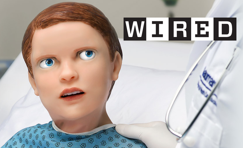 WIRED Covers Advances in Healthcare Simulation Manikin Technology