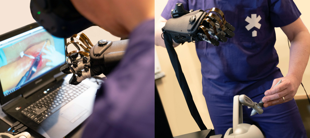 Surgical Simulation Industry First: HaptX Gloves Provide Haptic Feedback for VR Training with Fundamental Surgery