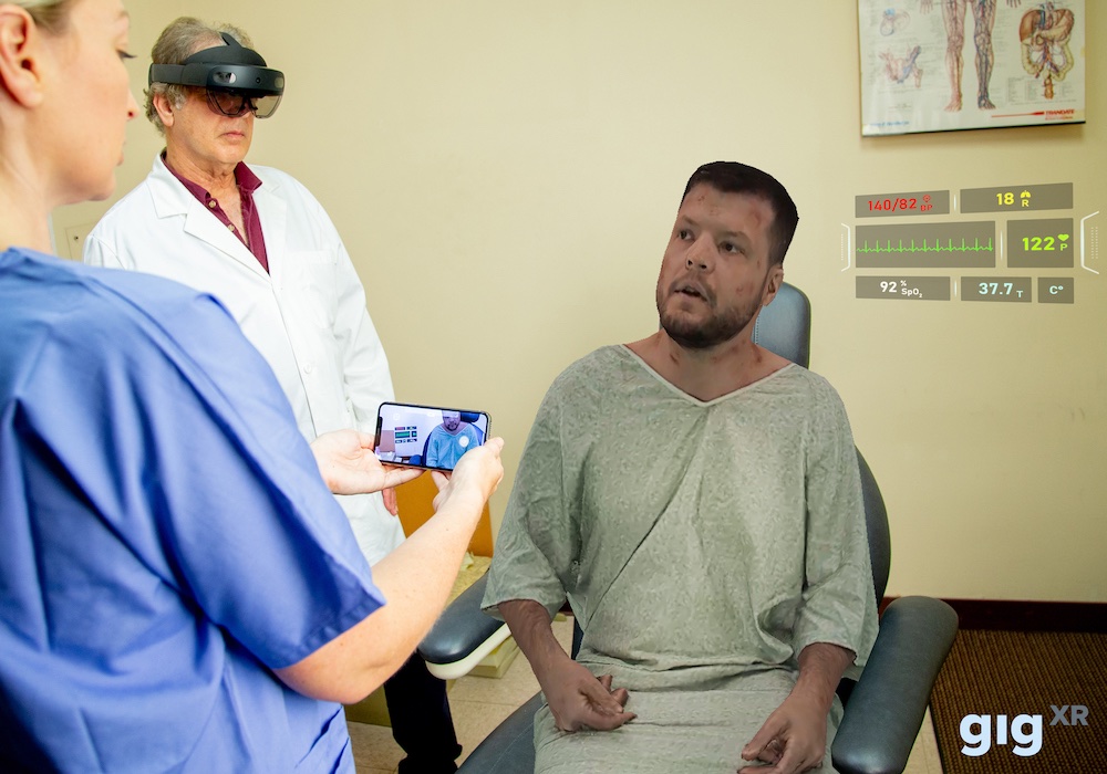 GIGXR Launches Holographic Standardized Patients for Remote Clinical Simulation Training