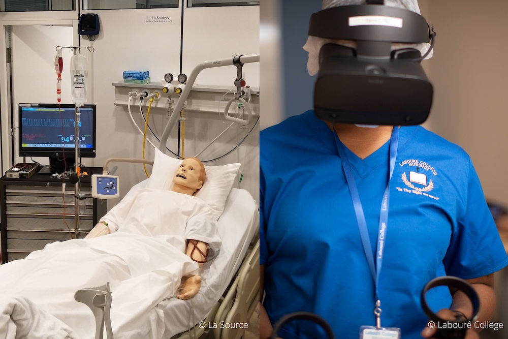 Nursing Programs Combine Manikin-Based Simulation & Virtual Reality