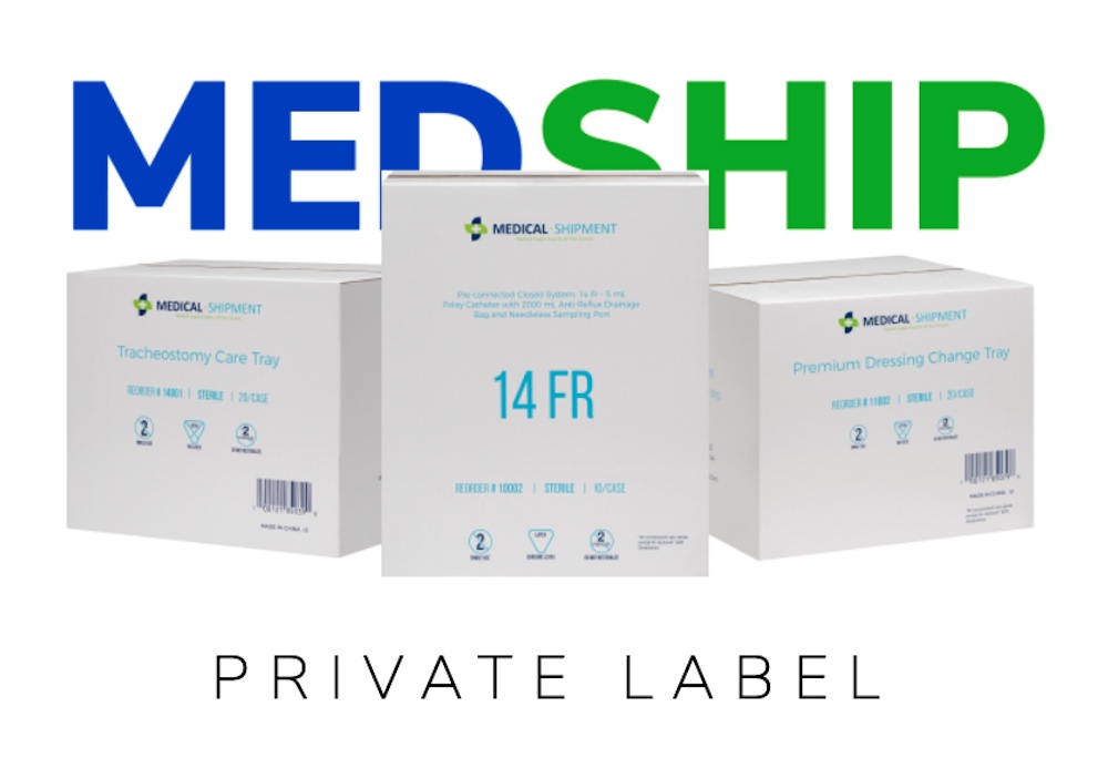 Medical Shipment Private Label Provides Complete Nursing Essentials