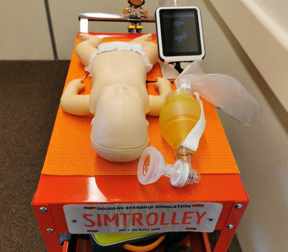 How to Deliver Effective (But Low Cost) Healthcare Simulation with a Simple Hardware Store Trolley Cart
