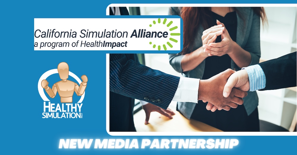 California Simulation Alliance and HealthySimulation.com Sign Media Partnership