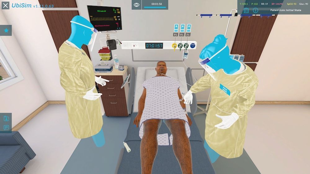 UbiSim Virtual Reality Prepares Nurse Learners for Next Gen NCLEX (NGN) Exam