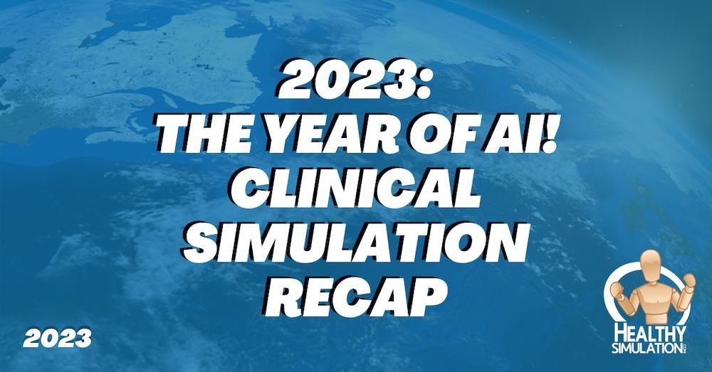 2023’s AI Recap for Medical Simulation