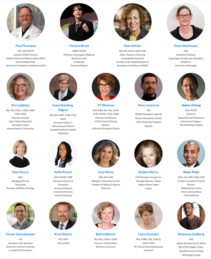 Healthcare Simulation Presenters 2024