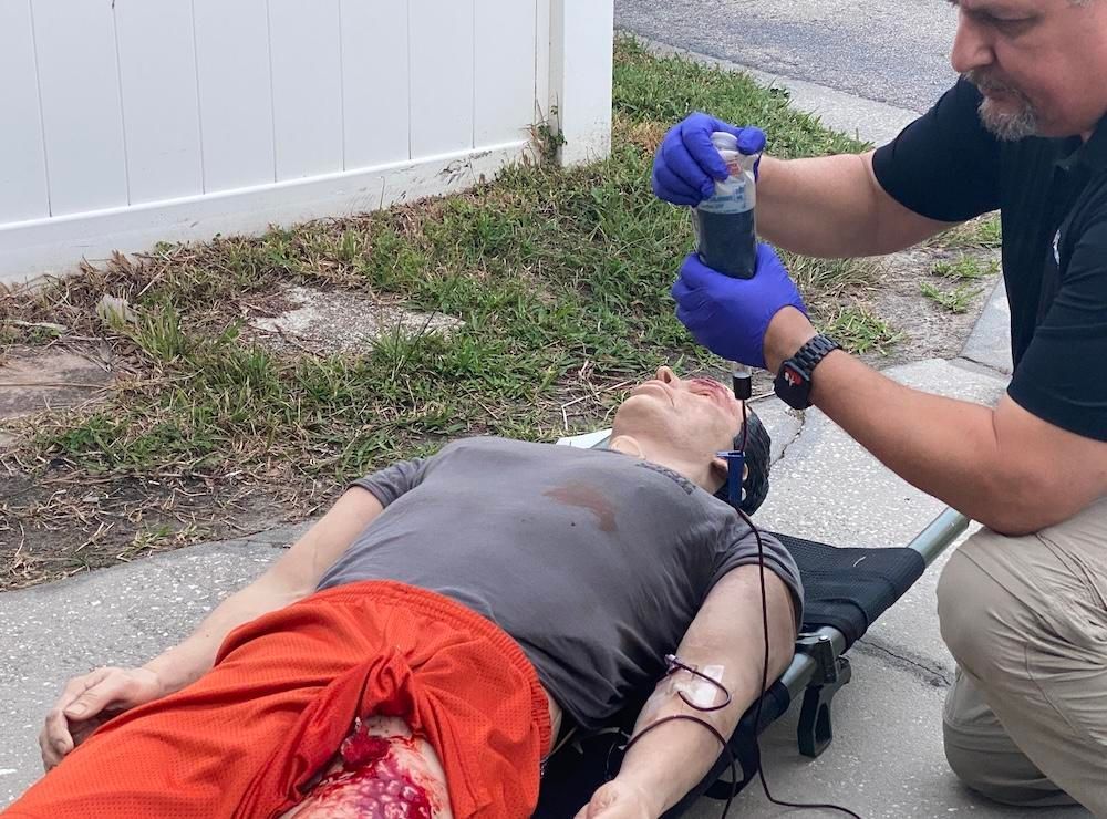 Teaching Prehospital Blood Transfusion Through High-Fidelity Simulation: A Practical Approach