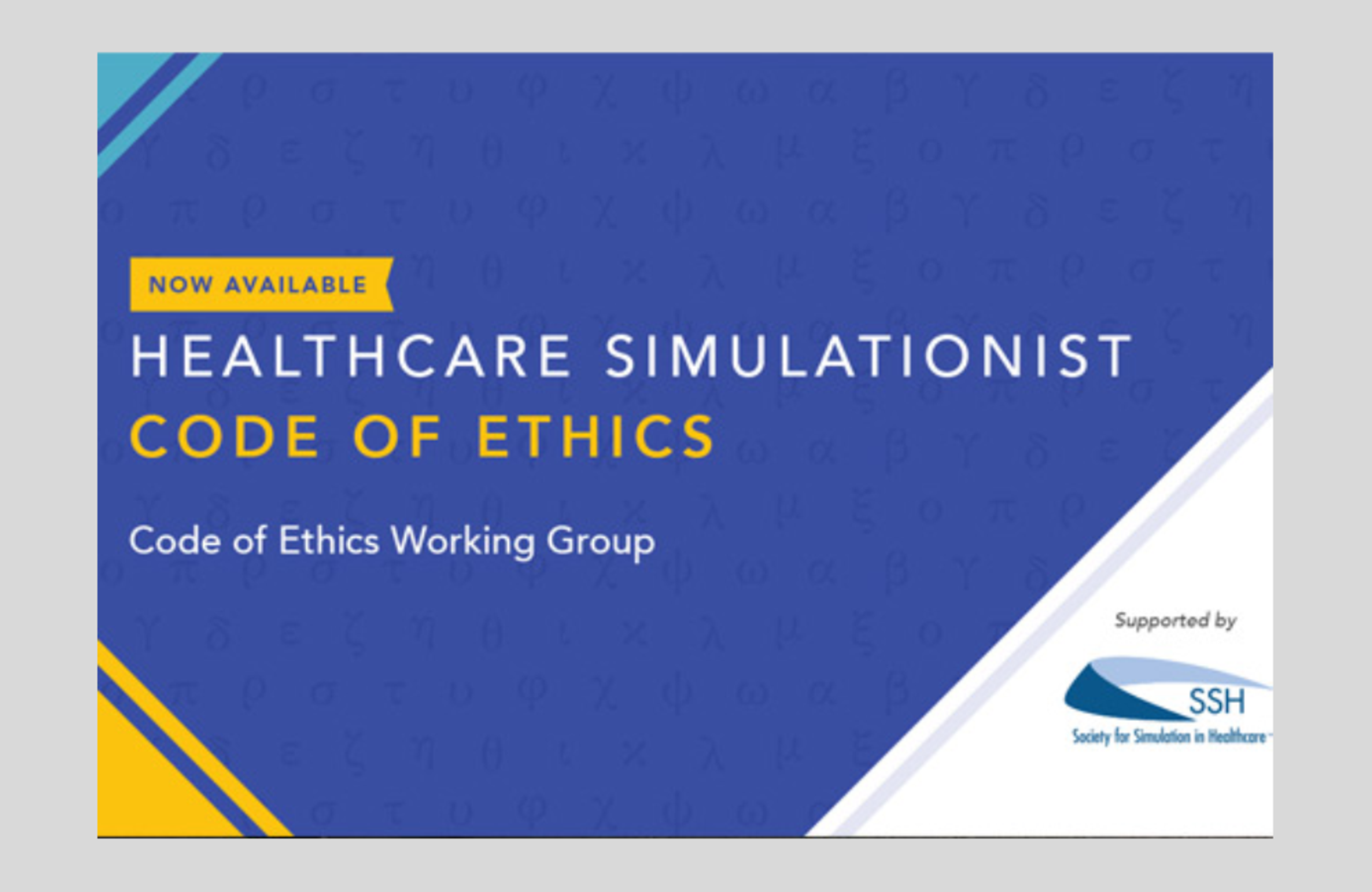 Healthcare Simulationist Code of Ethics