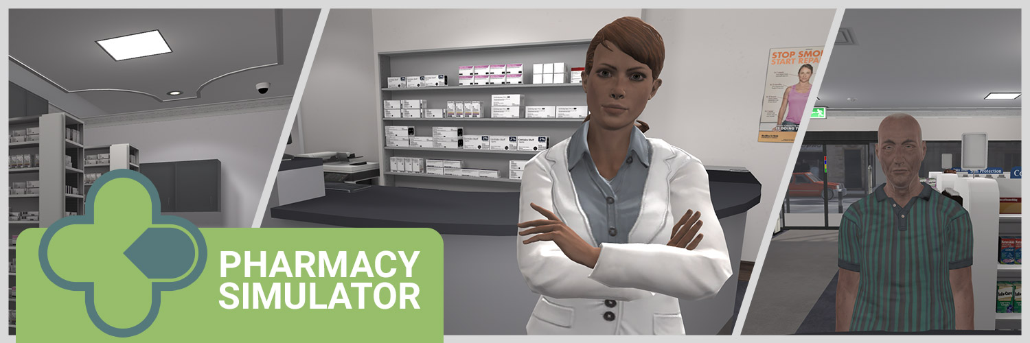 Pharmacy Simulator: New Serious Game with Infinite Scenario Opportunities — Exclusive Limited Time Discount!